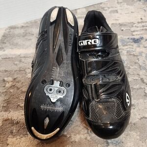 Giro Sante II Womens Cycling black shoes. Size 7.5.